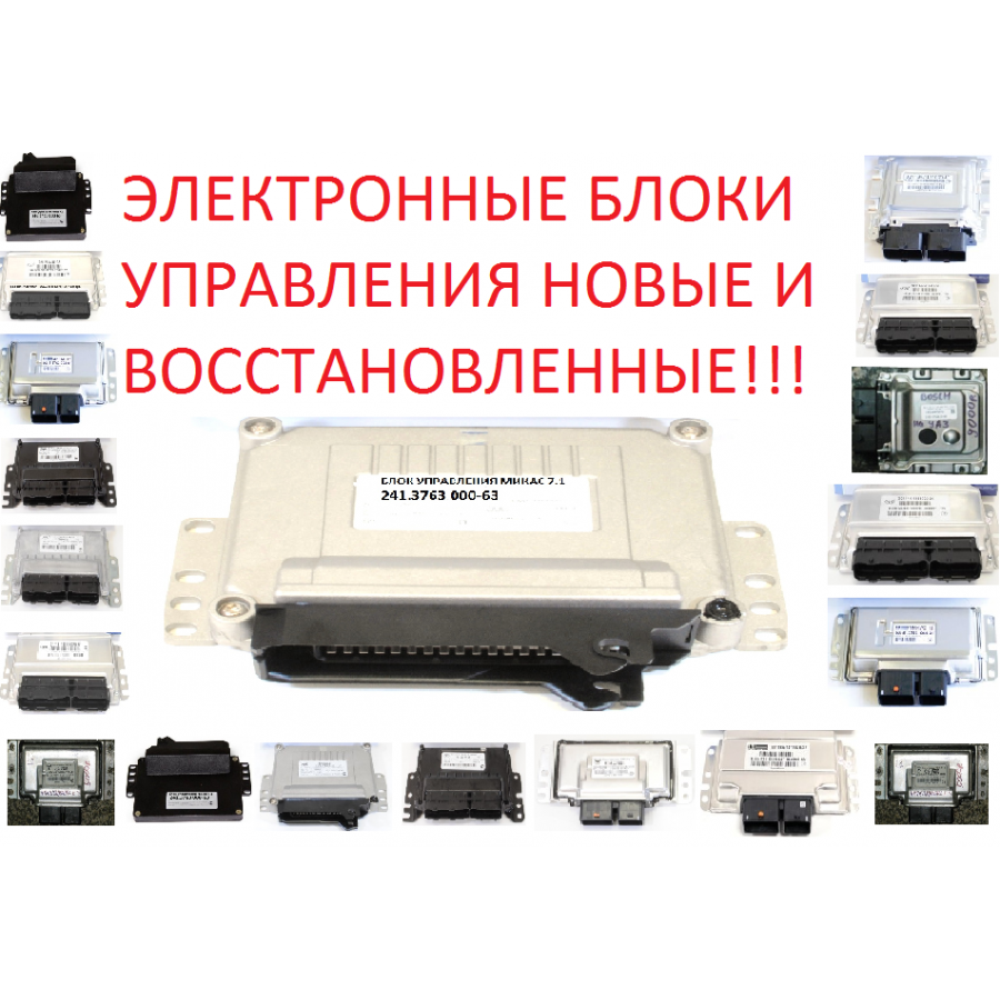 БЛОКИ УПРАВЛЕНИЯ ДВИГАТЕЛЕМ